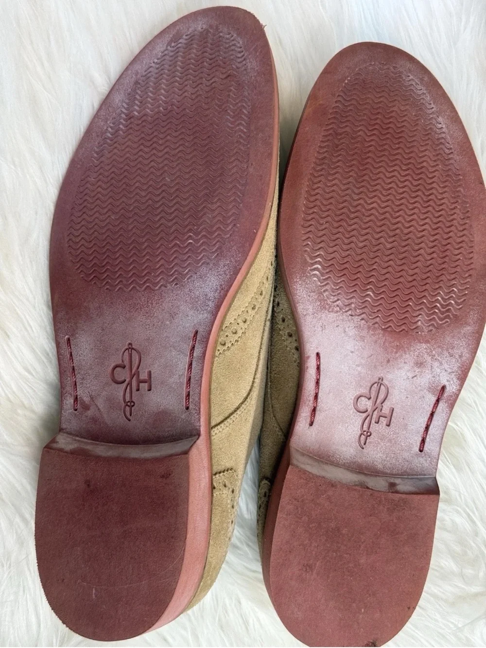 Cole Haan Men's Oxfords in Cream and Tan